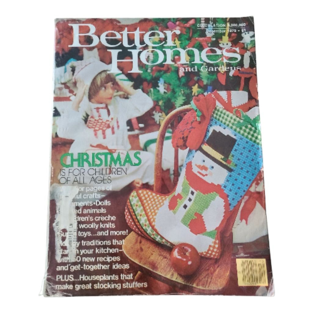 Vintage December 1979 Better Homes & Gardens Christmas Magazine